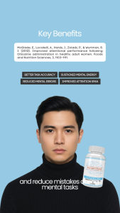 Noots PH CDP Choline Supplement Scientific Nootropic Brain Booster for Memory Focus  Cognitive Support Memory Capsules