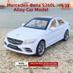 Sound Light Pull-back 6 Doors Car Model Toys