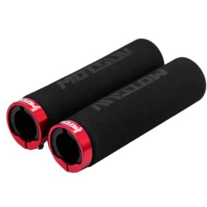 Tay Lái Xe Đạp Leo Núi Bằng Nhôm Chống Trơn Trượt Có Khóa Bọc Mút Xốp 13.5cm Phụ Kiện Đạp Xe