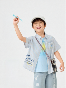 Purcotton | Cotton Breathable Childrens Shirt