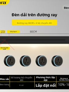jabra | Wall-mounted Sensor LED Track Power Strip