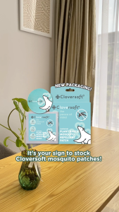 🩷 Cloversoft Children Kids Mosquito Garden Insects Repellent Patch (10pcs) *Deet free *Non toxic *12 hours protection *Indoor Outdoor use