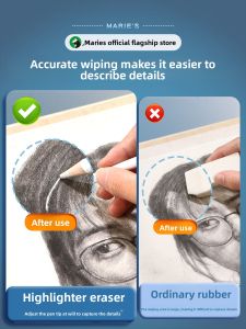 Marie’s | Highlighting Art Students Sketching Non-staining Pencil-style Eraser