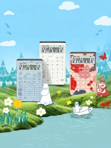 Casio | Moomin Limited Edition Healing Series Calculator Solar Powered
