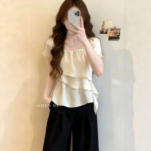 Áo Sơ Mi Cổ Pháp Tay Ngắn Đẹp Dáng Size Lớn