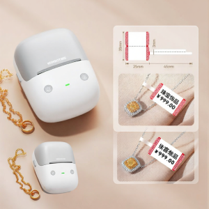 Niimbot | Máy In Nhãn Trang Sức Hai Màu Đỏ & Đen HD Nhiệt Di Động