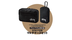 STUS Multi Purpose Pouch Case Set *Magazine GWP* Cosmetic / Toiletries / Phone
