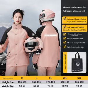 WEICHENGNEI | Mens Full-Body Waterproof Rain Suit for Motorcycle Delivery Riders