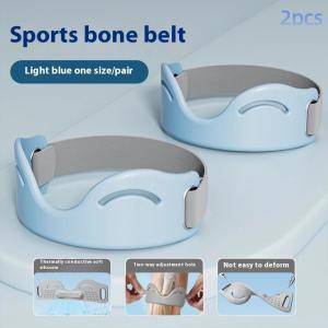 New-1/2Pcs Silicone Patella Tendon Knee Straps Flexible Lightweight Knee Support Protector Breathable Elastic