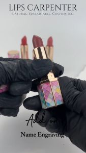 Lips Carpenter [Custom Lipstick] Octagon Series 3.8g - Personalised Gift Birthday Gift Bridesmaid Gift Surprise Gifts