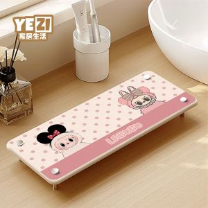 Tủ Đựng Đồ Vệ Sinh Phòng Tắm Bằng Vải Labinbub Sorbent Bằng Sét Phù Sa Silica Dùng Để Đựng Đồ Dùng Vệ Sinh Cá Nhân Và Chổi Đánh Răng