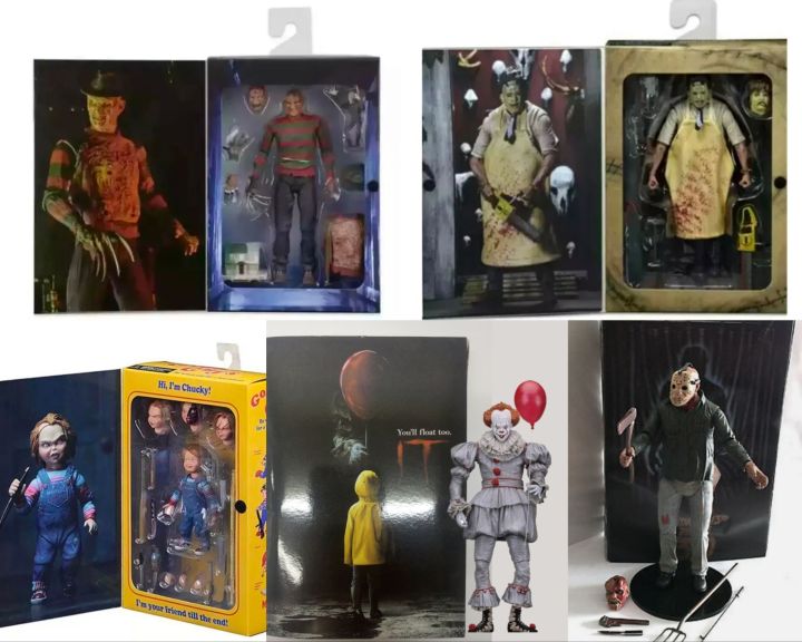 Horror Neca ultimate Jason Friday the 13th Chucky Pennywise IT ...