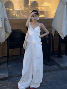 VKSOD | Laid-back Korean Style INS Vest Top And Shorts Casual Loose Fit Summer Outfit Two-piece Set Versatile Slimming Japanese Style