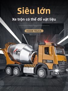 Đồ Chơi Xe Công Trình Hợp Kim Kích Thước Lớn