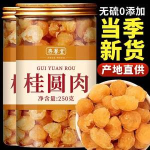 Premium Seedless Longan Dried Fruit 500g