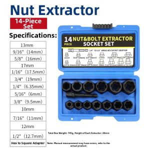 DAIENGONGJU | Damaged Corroded Stripped Nut Extractor Screw Removal Tool