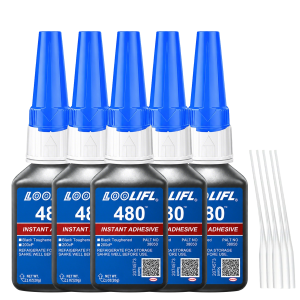 480 Instant Glue Black Toughened Type Waterproof Strong Rubber Glue for Automobile Motorcycle Tyre Crack Scratch Damage Repair
