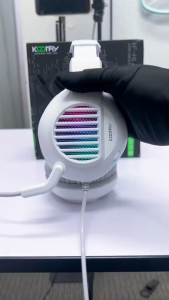 [Model Terkini 2025]  Koorfly KF-H1 Gaming Headphone Wired Stereo Earphones With Microphone RGB Light Game Headsets Noise Reduction for PC Laptop