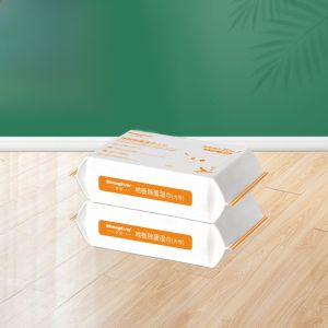 Saint Long Large Size Static Dust Removal Paper Flat Mop Household Living Room Floor Hair Absorption Dry Wipe Cleaning Antibacterial Wet Wipe