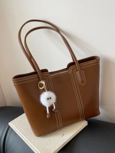 Large Capacity Commuter Tote Bag Womens Stylish Versatile Underarm Single Shoulder Bag Simple Design High-End Feel Fashionable