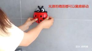 Tempat Wadah Sikat Gigi Tempel Model Kumbang Holder Tempelan Lady Bug Tooth Brush Oraganizer Serbaguna