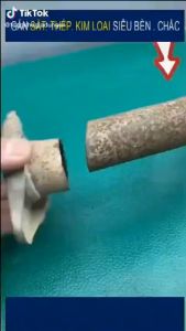 Keo hàn nối vá sắt thép kim loại dán hàn mọi bết nứt vỡ dán sửa nối đồ nhựa đồ gỗ chắc chắn độ bền cao