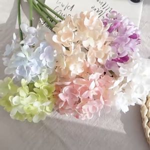 Bó 6 Hoa Cẩm Tú Cầu Giả Mini Siêu Đẹp Trang Trí Nhà Cửa Rạng Rỡ Decor Sự Kiện Chụp Ảnh