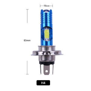 KEVANLY | H4 LED Ba20d h6m led p15d LED Motorcycle headlights RGB Flashing light Signal Lamp Fog lights drl Driving light Strobe moto bulb