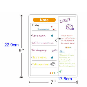 Magnetic Calendar For Fridge Monthly Weekly Planner Calendar Table Dry Erase Whiteboard Fridge Sticker Message Board Menu