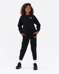 Nike Sportswear Club Fleece Big Kids Oversized Sweatshirt - Medium Soft Pink [FD2923-690]
