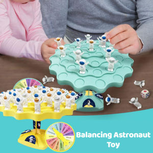 Balance Tree Game Stackable Educational Balancing Astronaut Board Game for Kids Interactive Toys