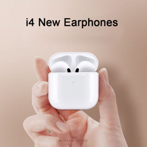 i4 TWS Bluetooth Earphone 9D Stereo Wireless Headphone In-Ear HiFi Earbud HandsFree Headset With Microphone For Xiaomi iPhone
