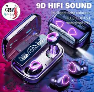 M10 Smart TWS Wireless Earphone Bluetooth 5.0 Earbud Touch In-ear 9D Stereo Sports with Mic headset