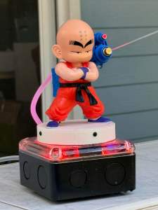 ปืนฉีดน้ำระบบออโต้8โหมดปืนเดี่ยวพร้อมไฟเลเซอร์