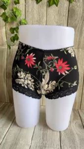 PROMO Celana Dalam Hot pants Wanita Dewasa Ukuran XXL Jumbo Bahan Spandek Lembut Motif Bunga