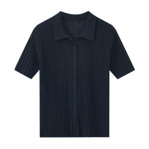 Comfortable Breathable Short Sleeve Knitted Tencel Linen Open Cardigan Womens Summer Thin Short Top for Skirts Casual Style Slim Fit