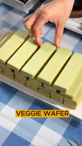 【BUY 1 TAKE 1】Halal Vegetable Wafers Snack – 5 Green Veggies | Healthy Crispy Treat