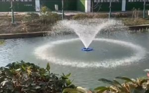 Máy bơm sục khí oxy hòa tan cho ao hồ nuôi cá - máy tạo đài phun nước - máy trang trí hồ câu tạo cảnh ao
