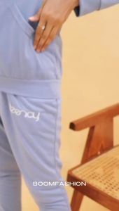 BMF - Setelan Training Delia Hoodie L XL XXL 3XL 4XL Fashion Pakaian Training Wanita Jumbo Baju Olahraga Muslim