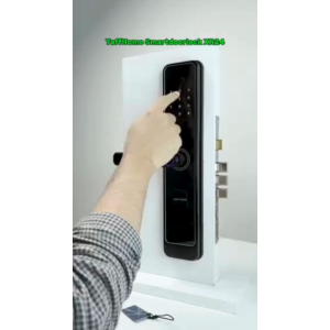 READY TaffHOME Smart Door Lock Kunci Pintu Rumah Sidik Jari Fingerprint Password Kartu Alarm P-7