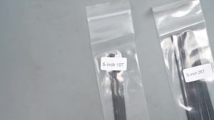 50 Pack 5 Inch Scroll Saw Blades Scroll Saw Blade Pinless High Carbon Steel Plain End Scroll Saw Blade Set