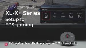 BenQ ZOWIE XL2540X+_Màn hình gaming BenQ ZOWIE eSports 24.1 inch Fast TN 280Hz