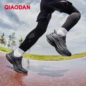 Qiaodan Yuyan 4.0 Men Waterproof Running Shoes Lightweight Shock-Absorbing Slip Resistant QXB023244003