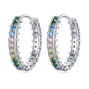 BAMOER 925 ชุดกระทำกันเงินสเตอร์ รูปลักษณ์สันเซอร์ ที่เหมาะสมสำหรับผู้หญิง เป็นเครื่องประดับ Fine แฟชั่นที่เรียบร้อย ให้เข้ากันสู่ขวัญ BSE683