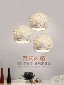 Modern Minimalist LED Restaurant Lighting Fixture Aluminum Body Creative Bar Entrance Way Light Single Head Design