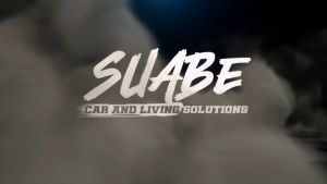 SUABE TIRE BLACK INTENSE SHINE 100 ML FREE COTTON CLOTH - High Gloss Spray Cleaner / Moisturizing Tire Polish / Tire Care