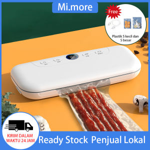 Mi.more Portable Food Vacuum Sealer Mesin Vakum Plastik Makanan Sealer Vacuum Machine with 10pcs Plastik Sheet Perekat Plastik Serbaguna