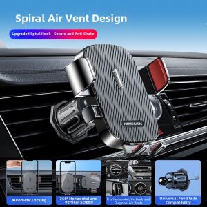 TANGJIXIONG | Car Navigation Support Mount for Dashboard and Vent