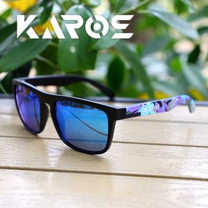 KAROS Sunglasses For Men Polarized Fashion Vintage Square Polarized Sunglasses Fishing Cycling Sunglasses UV400 Protection Eyewear YZ2036