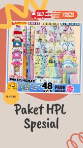Paket Hemat Perlengkapan Baju Bayi Newborn - Paket Lahiran - Paket Baju Bayi - Set Kado Bayi